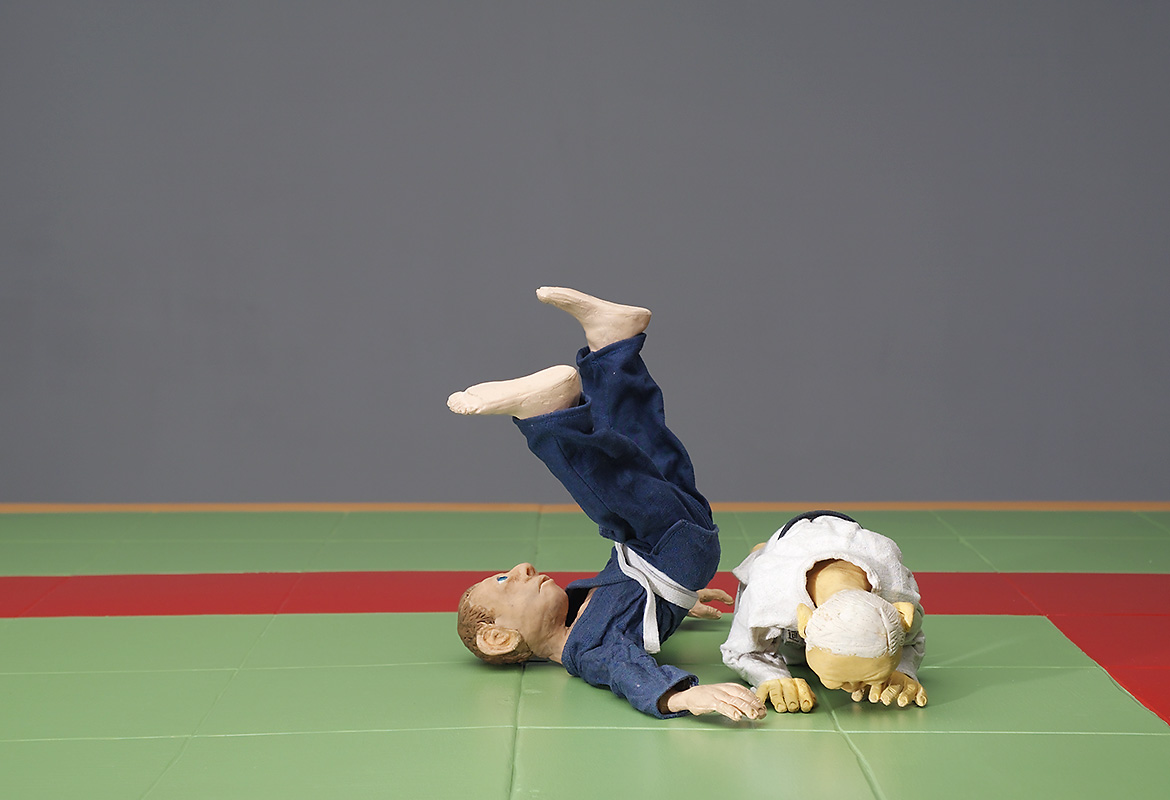 Ushiro-Ukemi mit Partner